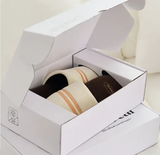 룸슈즈 패키지 제작 사례