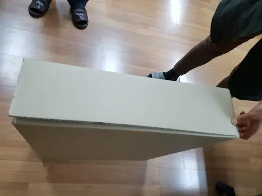 A5형 날개 겹치는 박스 제작 사례
