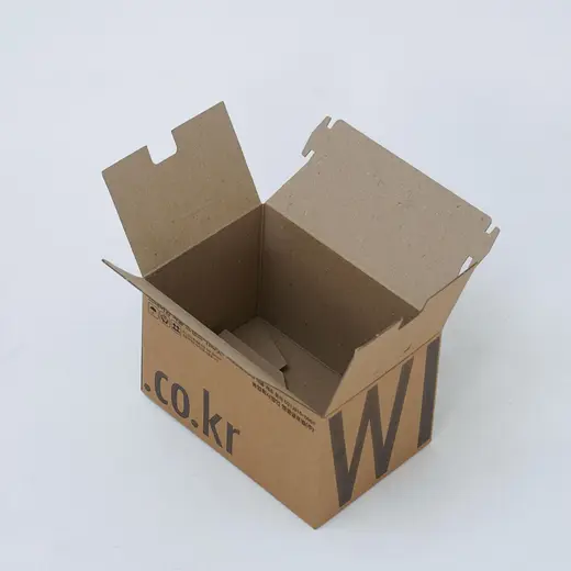 측면 조립형 삼면접착박스 300x210x150 제작 사례